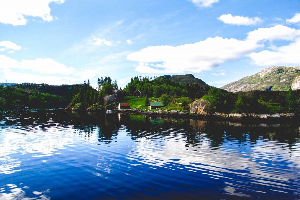 Le Osterfjord - Une blonde en Norvège