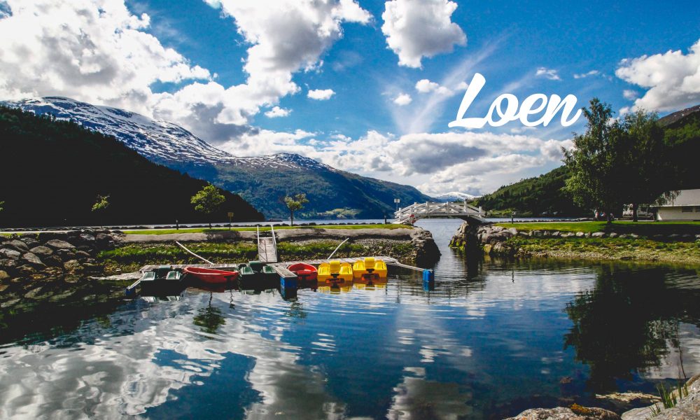 Loen - Une blonde en Norvège