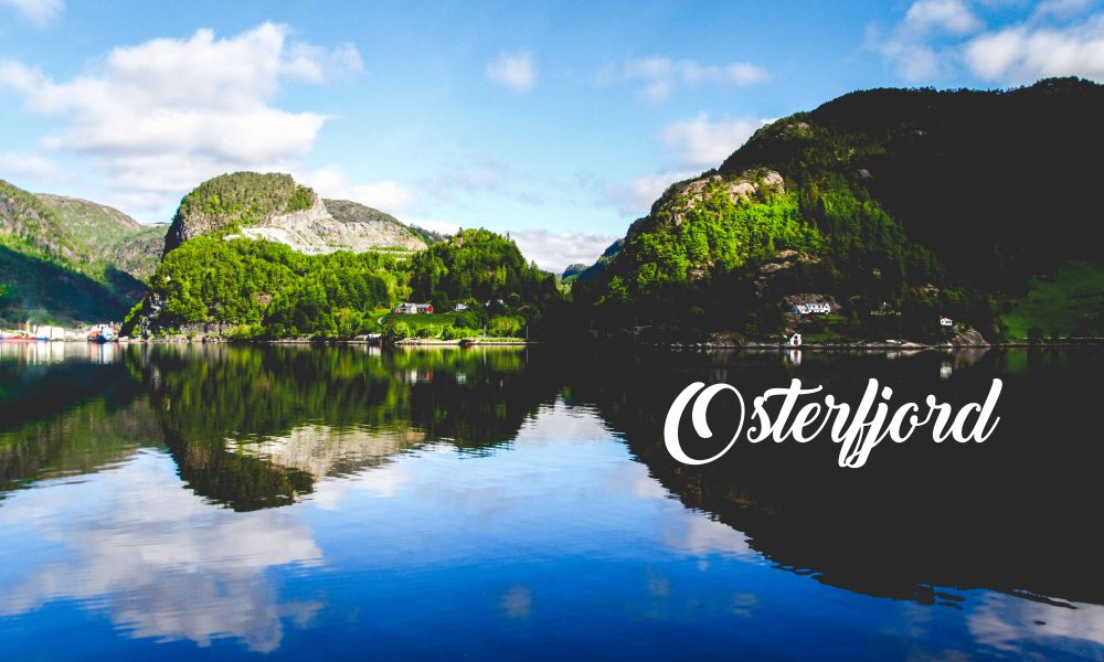 Le osterfjord - Une blonde en Norvège