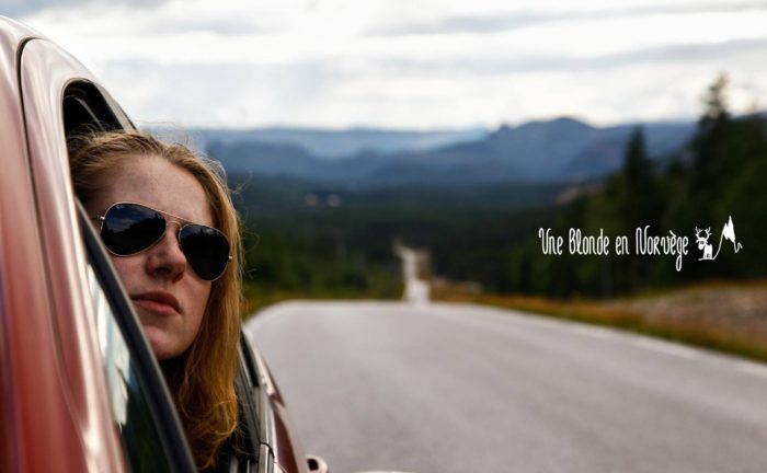 Venir en Norvège en voiture - Une blonde en Norvège