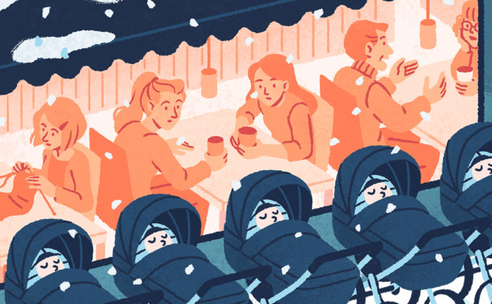 La sieste nordique - Une blonde en Norvège