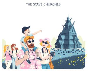 The stave churches - Not Even Cold