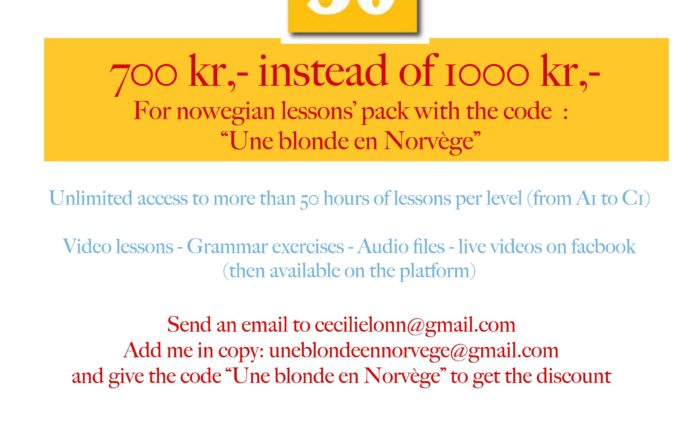 Learn Norwegian - Une blonde en Norvège