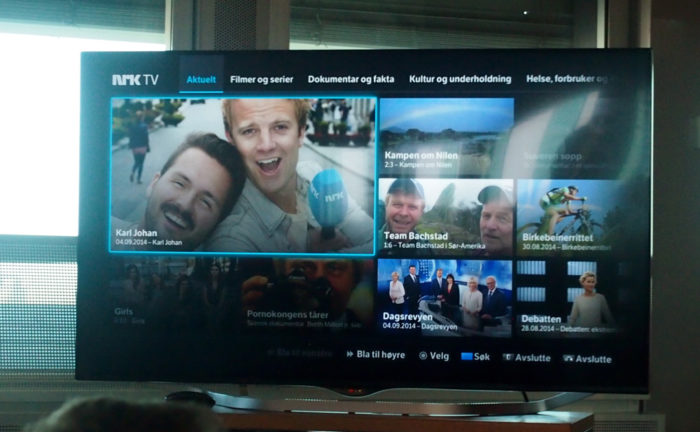 NRK Tv - Une blonde en Norvège