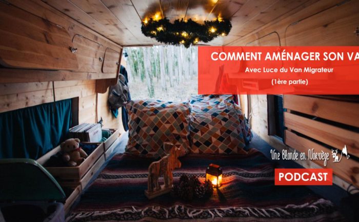 Aménager son van - Une blond en Norvège