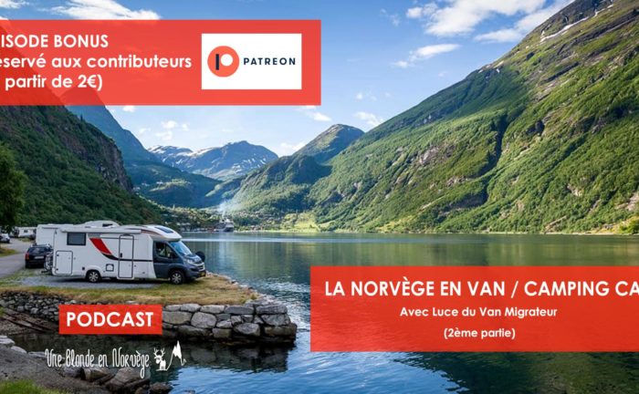 La Norvège en van - Une blond en Norvège