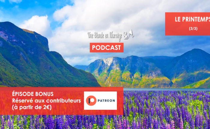 Le printemps - Une blonde en Norvège