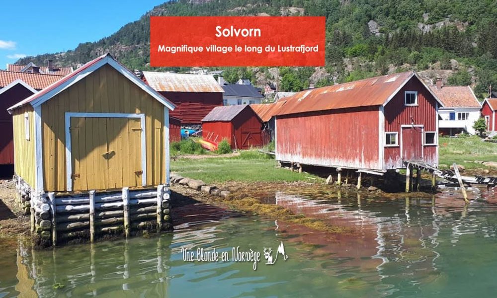 Solvorn - Une blonde en Norvège
