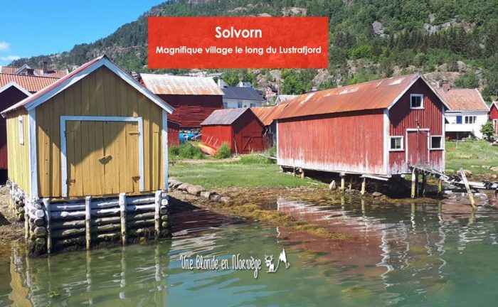 Solvorn - Une blonde en Norvège