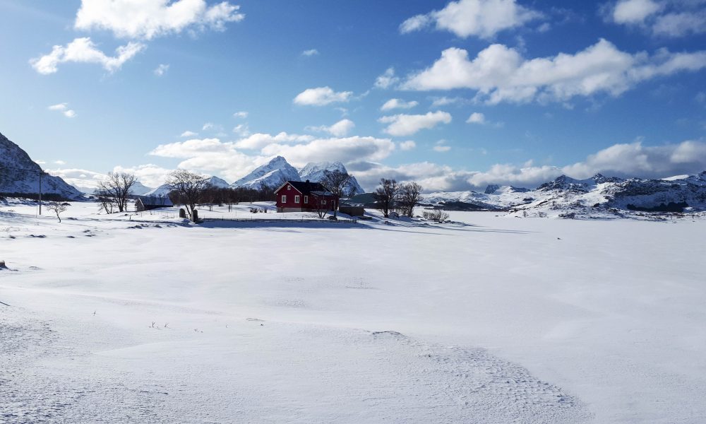 L'hiver en Norvège - Une blonde en Norvège