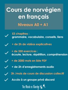 Niveaux A0 + A1 - Une blonde en Norvège