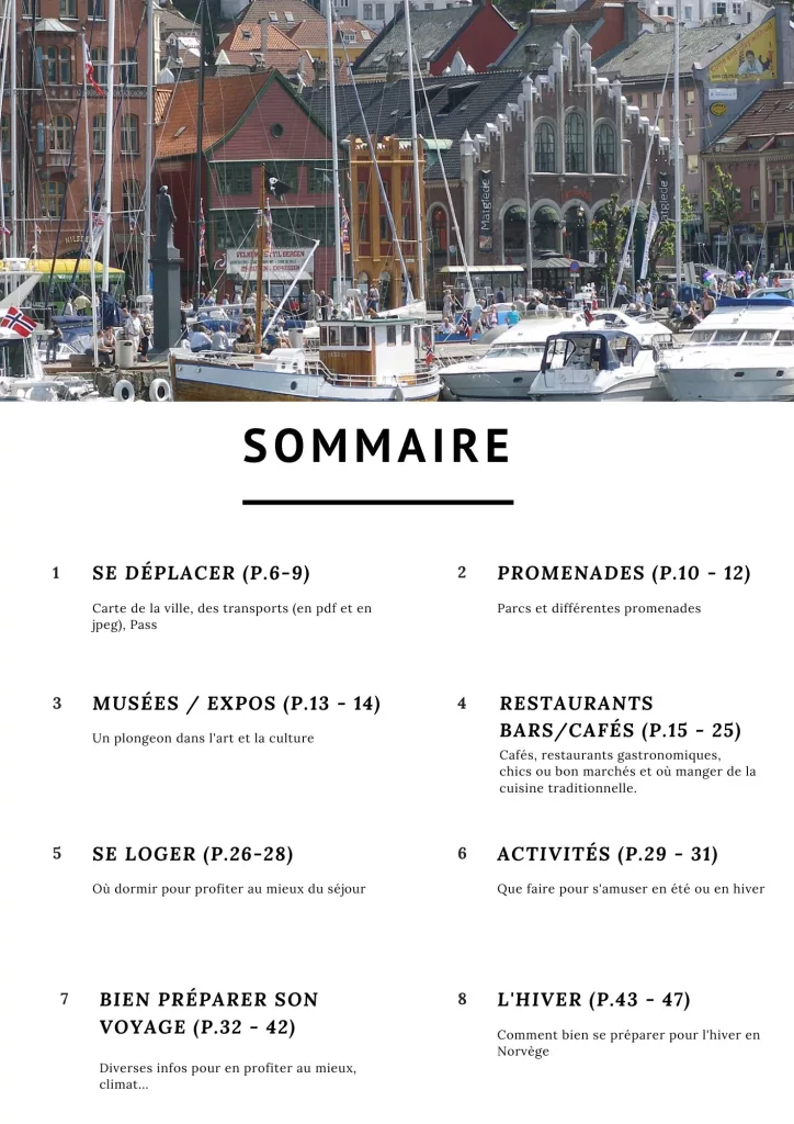 Bergen - Une blonde en Norvège