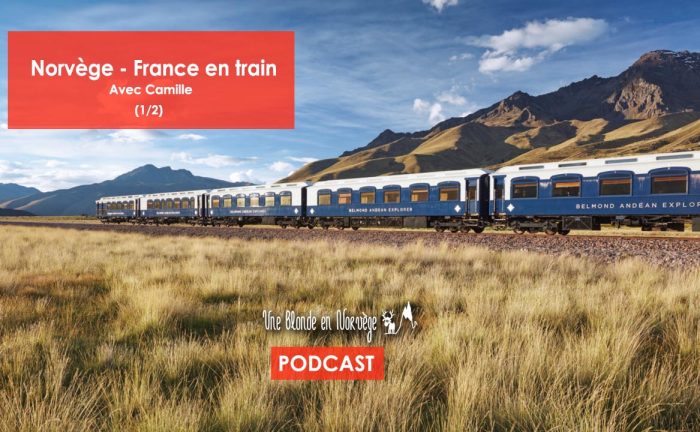 Voyager en train entre la Norvège et la France - Une blonde en norvège