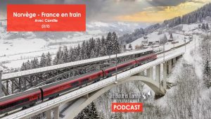 Voyager entre la Norvège et la France en train - avec Camille (2/2) - Une blonde en Norvège