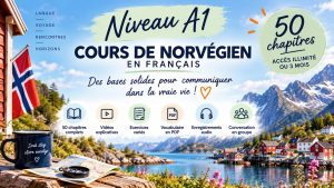 Cours de norvégien en français A1