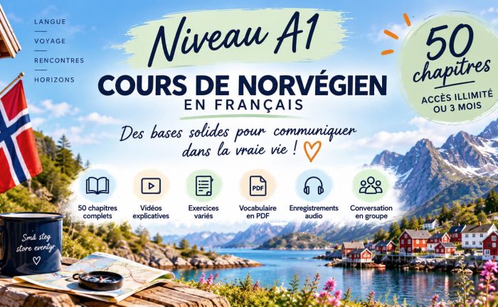 Cours de norvégien en français A1