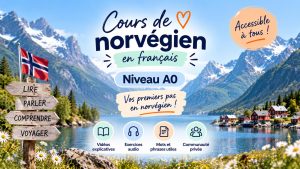 Cours de norvégien A0 - Une blonde en Norvège