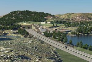 Rogfast - E39 - Une blonde en Norvège