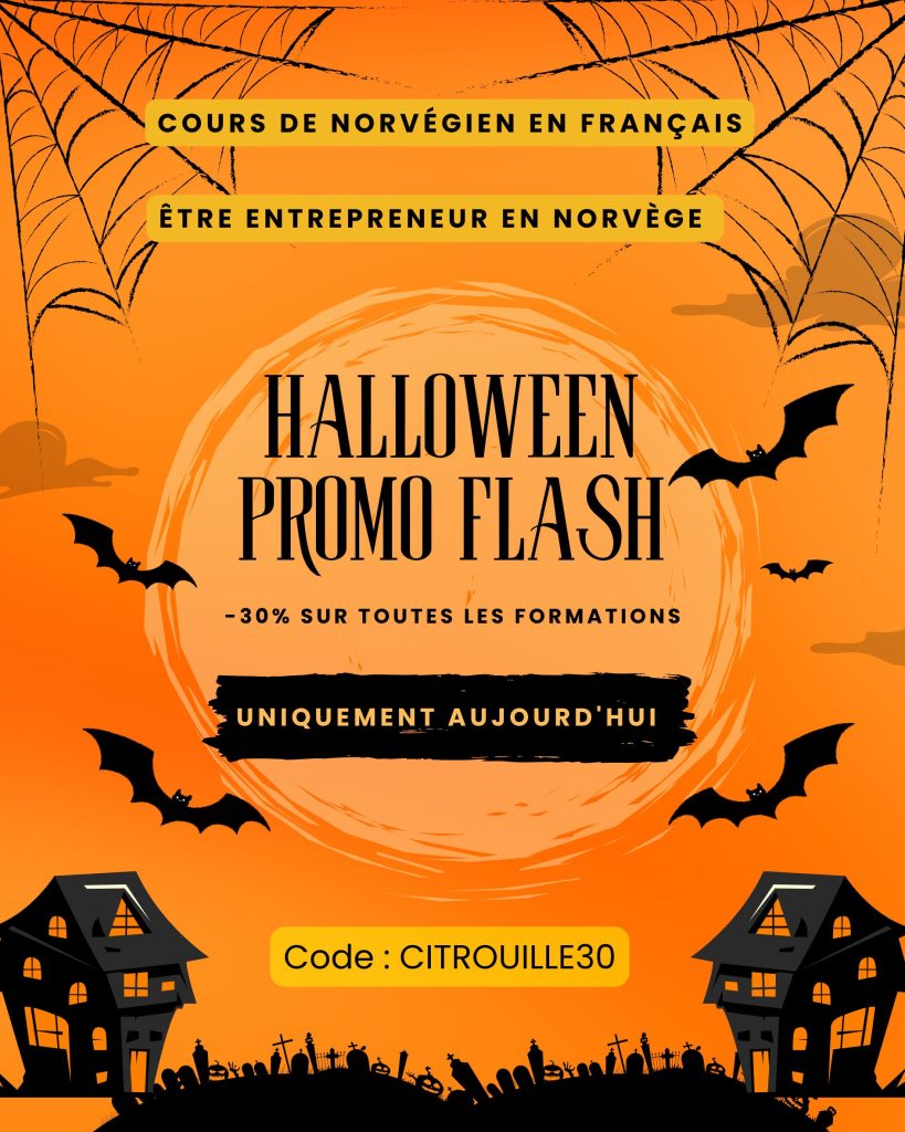 Halloween - Une blonde en norvège