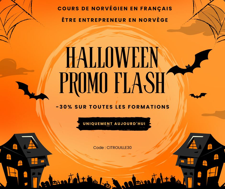 Halloween - Une blonde en norvège