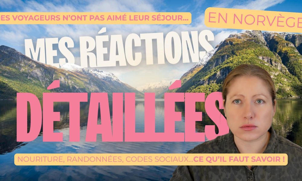 Voyage en Norvège - Une blonde en Norvège