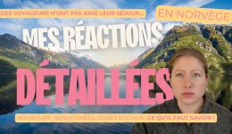 Voyage en Norvège - Une blonde en Norvège