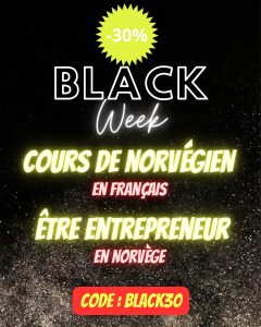 Black Week - 30% - Une blonde en Norvège