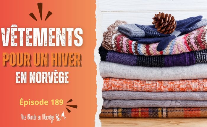 Vêtements pour l'hiver - Une blonde en Norvège