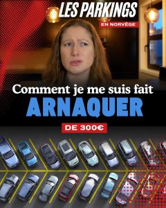 Parking : comment je me suis fait arnaquer de 300€ - Une blonde en Norvège