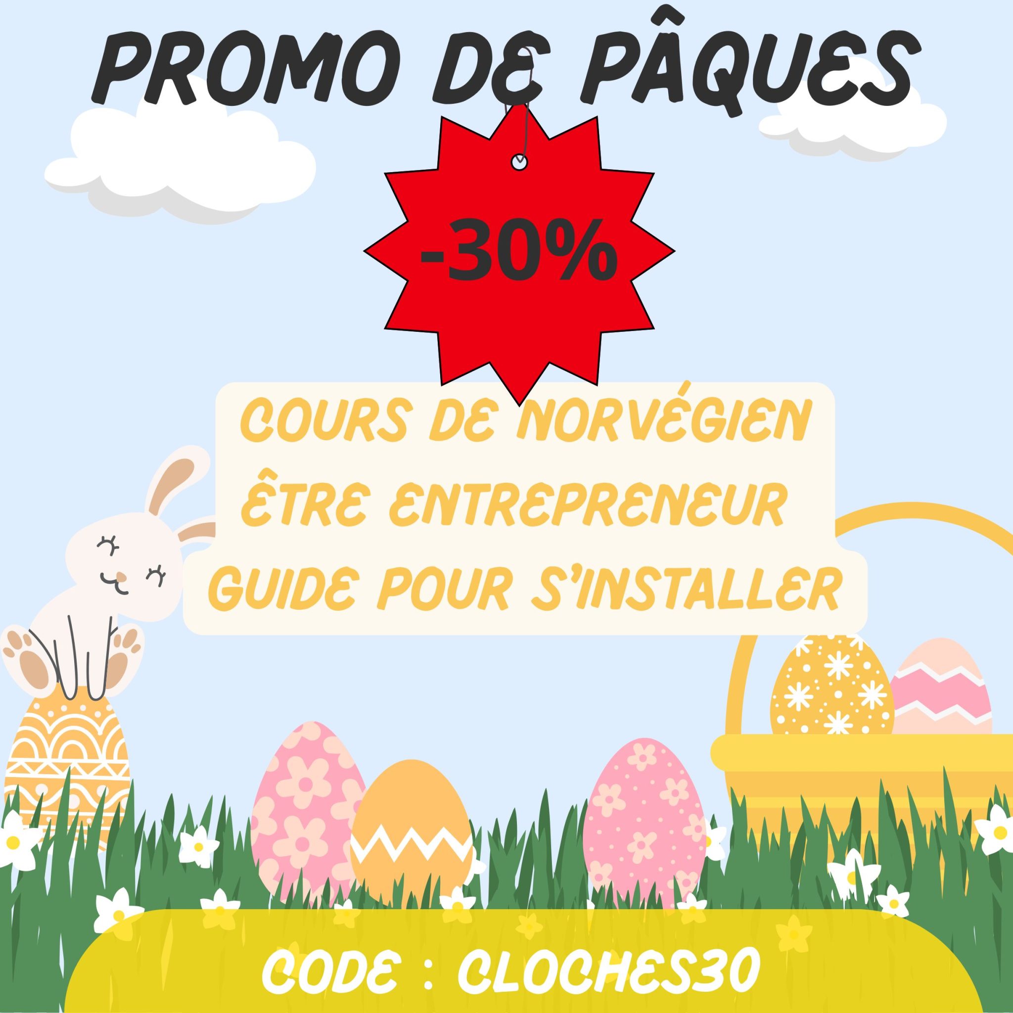 Promo de Pâques - Une blonde en Norvège