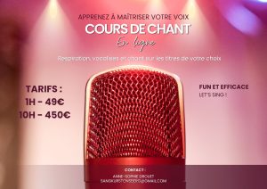 Cours de chant en ligne