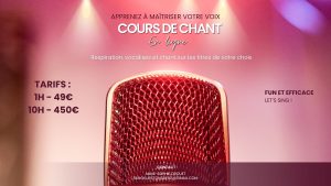 Cours de chant en ligne