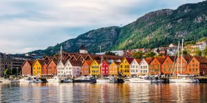 Guide Bergen - Une blonde en norvège
