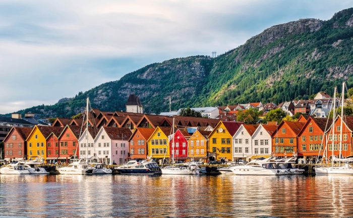 Guide Bergen - Une blonde en norvège