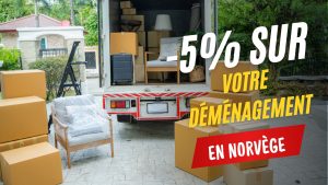 -5% sur votre déménagement - Une blonde en Norvège