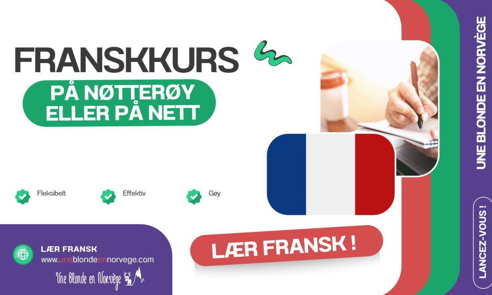 Franskkurs på nett - Une blonde en Norvège