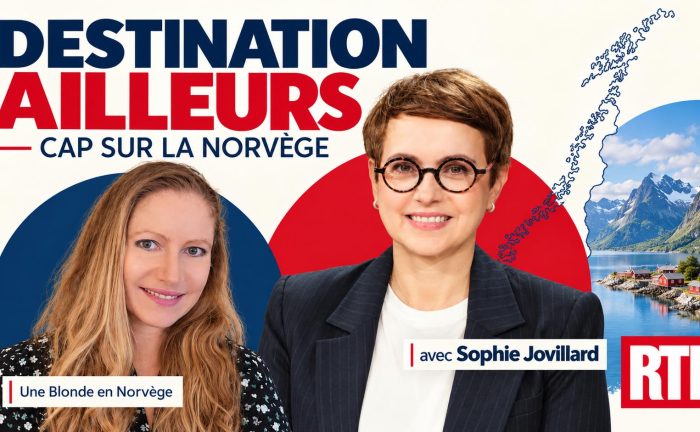 Une blonde en Norvège sur RTL