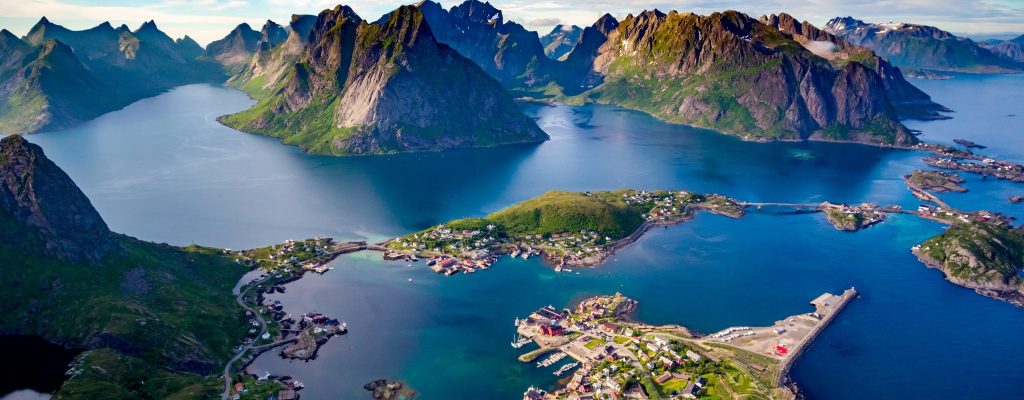 Lofoten archipelago islands