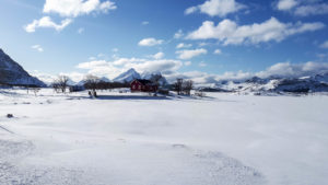 Étendue blanche - Une blonde en Norvège