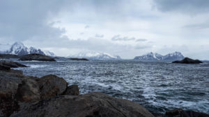 Trollfjord - Une blonde en Norvège