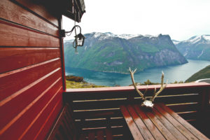 Geirangerfjord depuis Hellesylt - - Une blonde en Norvège