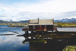 Rorbua - Une blonde en Norvège