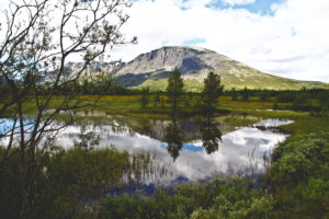 Reflet à Valdres - Une blonde en Norvège